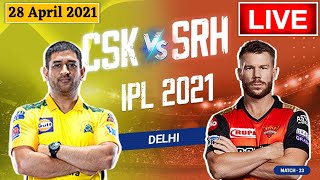 CSK vs SRH IPL 2021 LIVE streaming Online Chennai vs Hyderabad MS Dhoni Live cricket hotstar jio