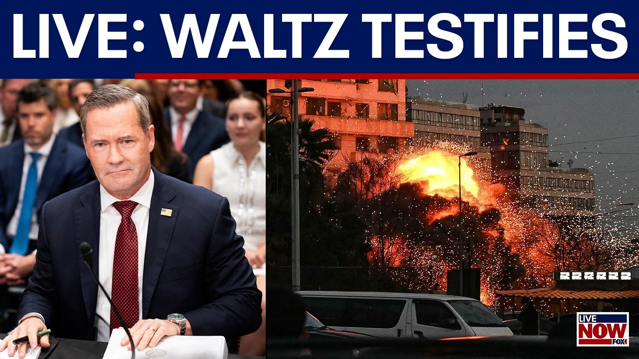 LIVE: Mike Waltz, US Ambassador to UN testifies before House amid Iran war