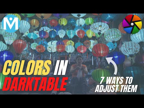 How to adjust the colors in darktable [the 7 best ways]