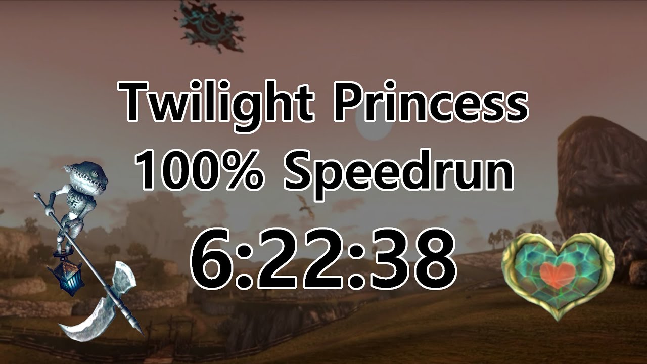 Twilight Princess 100% Speedrun in 6:22:38