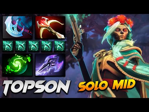 Topson Muerta - SOLO MID - Dota 2 Pro Gameplay [Watch & Learn]