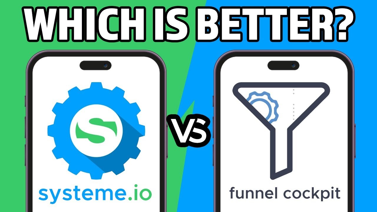Systeme.IO vs FunnelCockpit - Which is The Better Funnel Builder?
