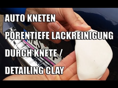 83metoo - Auto kneten - Porentiefe Lackreinigung durch Knete : Detailing clay