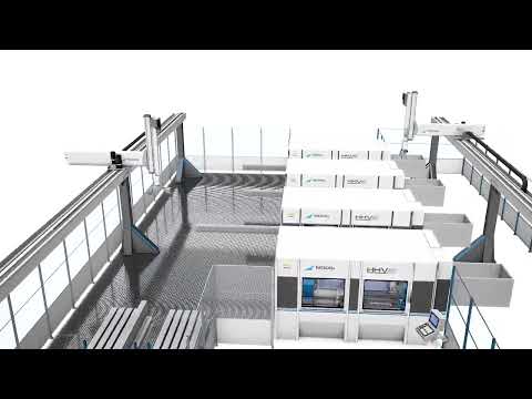 Streamlining Production: MODIG HHV Automation Workpiece Handling. A complete production cell