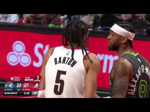 Dalano Banton | Scoring Highlights | November 2024 | Portland Trailblazers