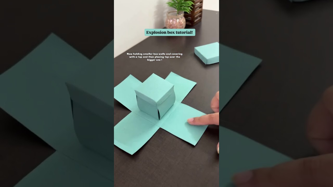 Explosion box tutorial! #explosionsbox #explosionboxtutorial #crafttutorial #diy #cardtutorial #art