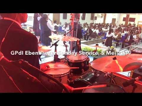 Oleh Darah (Kubebas) - By The Blood - Symphony Worship - GPdI Ebenhaezer Sunday Service #DRUMCAM