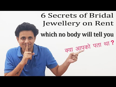 6 Secrets of Bridal Jewellery on Rent | Buy or Rent - Wedding Jewelry Sets