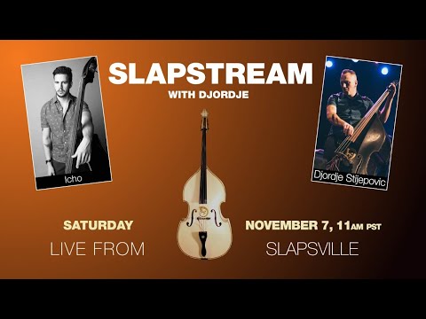 JENNY & THE MEXICATS' Slap Bass w/ ICHO - Slapstream with Djordje #22