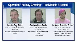 Alleghany County Drug Suspects Arrested (Dec. 15, 2017)