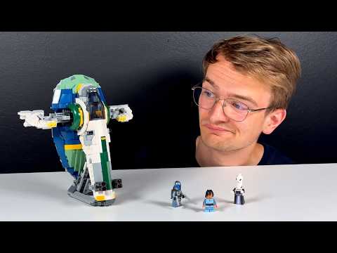 Best set of the wave (it's not difficult): LEGO Star Wars 'Jango Fett's Slave One' Review! | Set