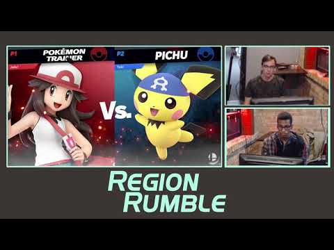 The Region Rumble #7 | Smash Ultimate | Jate (Pokemon Trainer) vs. Dartoki (Pichu)