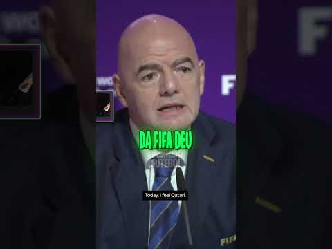 o PRESIDENTE da FIFA ZOOU a ITÁLIA