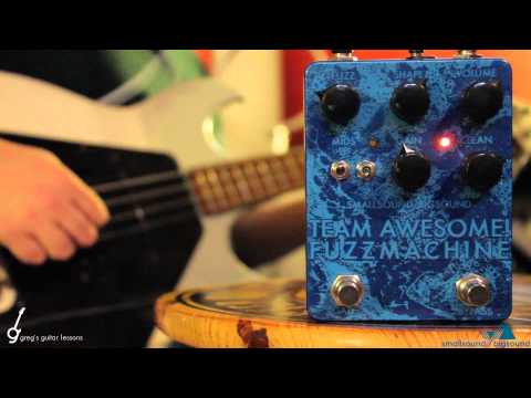 Bass Demo: Small Sound Big Sound Team Awesome Fuzz Machine