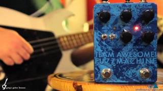 Video thumbnail for Bass Demo: Small Sound Big Sound Team Awesome Fuzz Machine by Greg's Guitar Lessons