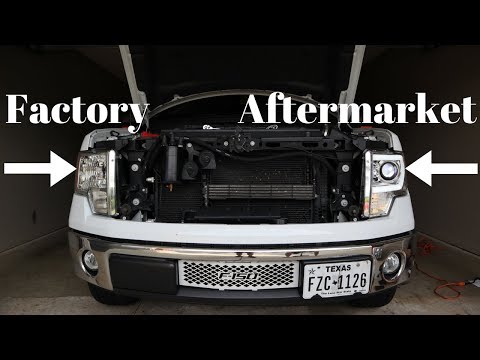 F-150 Custom Headlight Install 09-14