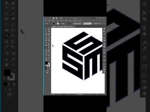 How to design any logo with grid #shorts