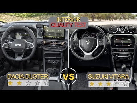 Dacia Duster VS Suzuki Vitara (2025) | The ultimate QUALITY and PRACTICALITY Test!