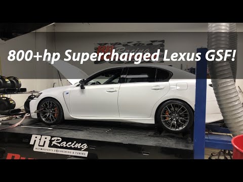 800+hp Supercharged Lexus GSF