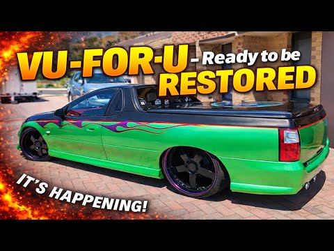 VU For U Sold | Summernats 2004 Icon Ready for Full Restoration