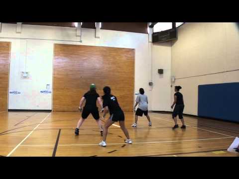 USHA HES PRO DOUBLES BY WPH  WOMEN'S SEMIS SANDY AU  DASKALAKIS VS JL MCCOURT PT 2 of 4