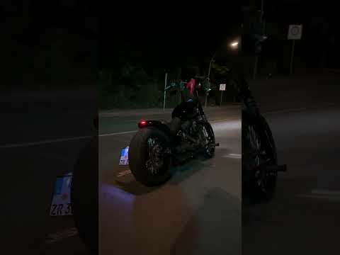 Harley Davidson Streetbob Komplettumbau Don Performance, Feuerspucker #hd #harleydavidson