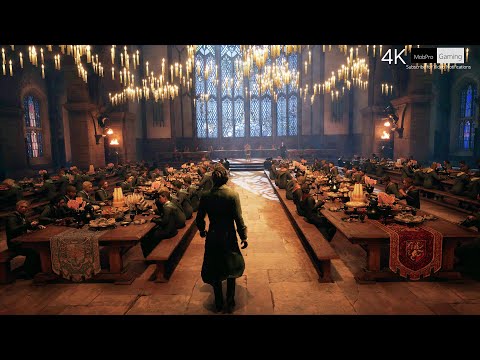 HOGWARTS LEGACY  ___  4K ULTRA Realistic High Graphics HDR Gameplay Clip - No Commentary