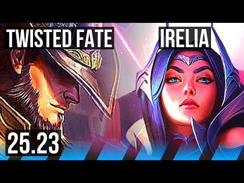TWISTED FATE vs IRELIA (MID) | 7/3/8 | KR Master | 25.23