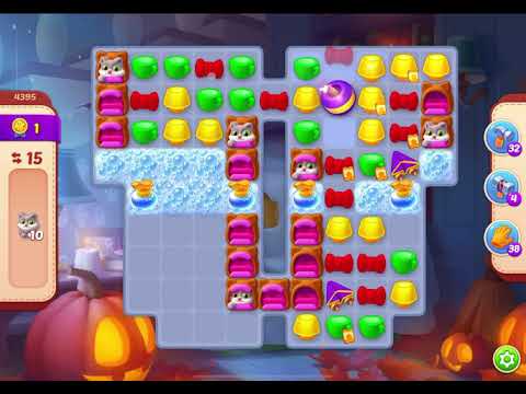 HomeScapes Level 4395 no boosters (16 moves)