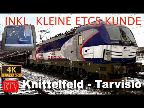 Führerstandsmitfahrt / Knittelfeld - Tarvisio (mit ETCS) 19.01.2024