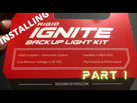 Rigid Ignite Install LED Lights on my Montero Part 1
