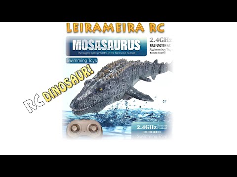 RC MOSASAUR: Unboxing the swimming dinosaur!