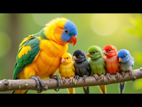 Vögel, die im Dschungel zu Hause sind | Beruhigende Naturgeräusche zur Entspannung und Achtsamkeit