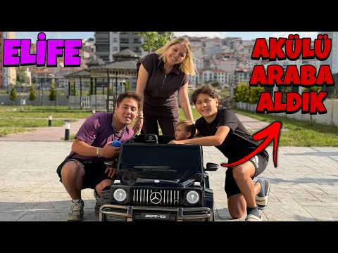 ELİFE AKÜLÜ ARABA ALDIK !! MERCEDES G63