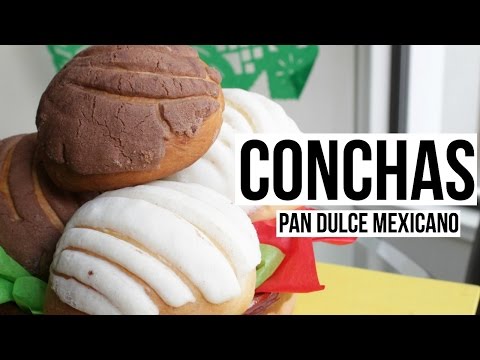 Conchas | Pan Dulce Mexicano Tradicional | RebeO