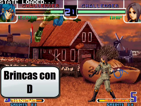 Kof 2002 Terry Combo Con Automatico Tutorial Youtube