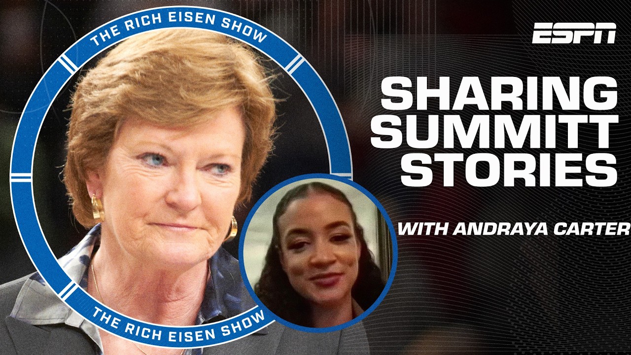 Andraya Carter's Tennessee-Pat Summitt story ahead of NCAA Women's Tournament | The Rich Eisen Show