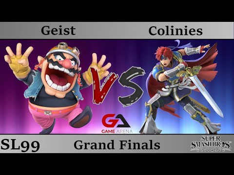 SmashLAN'd 99 - Grand Finals: Geist (Wario) vs VNG | Colinies [L] (Roy)