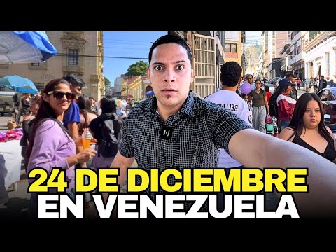 This is what the streets of Venezuela look like TODAY, December 24, 2025. Is this madness? 🚨🇻🇪