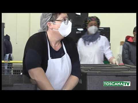 2020-12-31 FIRENZE - RISTORATORI E CHEF ALLA MENSA DELLA CARITAS