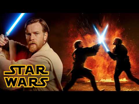 THIS is Why OBI-WAN KENOBI Defeated ANAKIN on Mustafar
