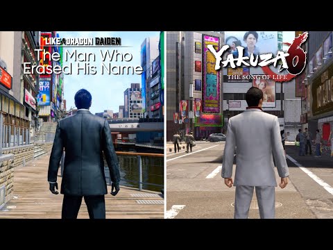 Like a Dragon vs Yakuza: Physics and Graphic Details