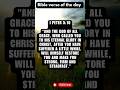 1 Peter 5:10 - The Blessing of Perseverance #bibleverse #amen #gospel