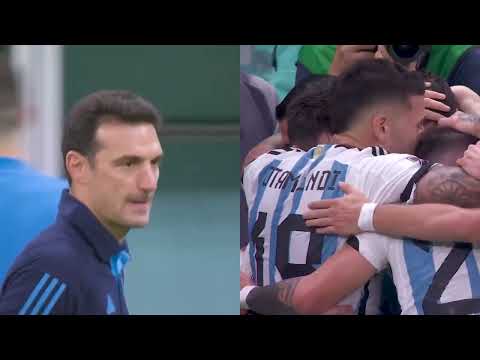 Pablo Aimar gets emotional after Messi's goal vs mexico, World Cup 2022