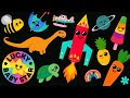 Lucky Baby Star Sensory Video Compilation Space Rockets Dancing Fruit Bees