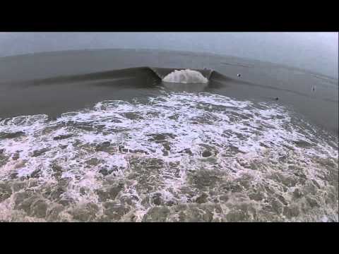 Rodanthe Pier drone footage of surfers