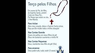Terço pelos filhos.