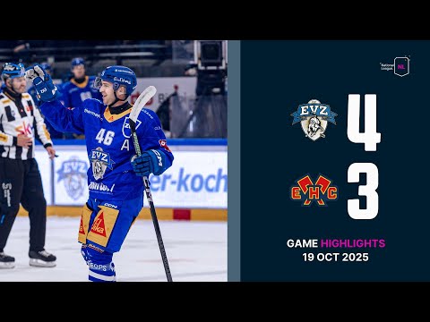 EV Zug vs. EHC Biel-Bienne - Game Highlights