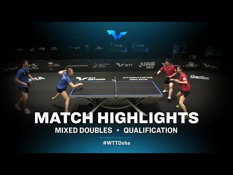 Tatiana Kukulkova/Wang Yang vs Wang Eugene/Zhang Mo | WTT Contender Doha 2021 | XD | R32 Highlights