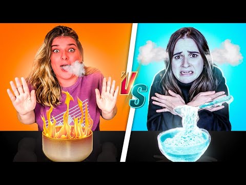 QUENTE VS FRIO 2!!! (DESAFIO)